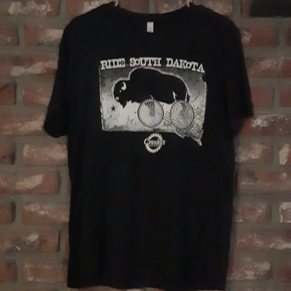 Cranky's Bike Shop "Ride South Dakota" tshirt